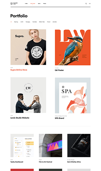 Portfolio Grid